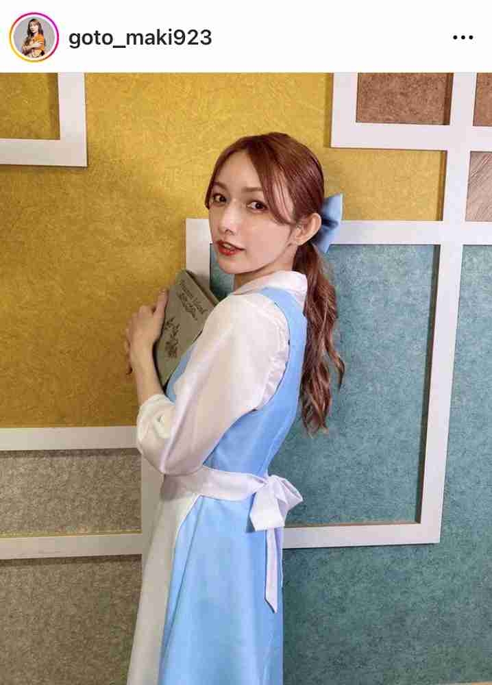 西野未姫　「誰もしてないコスプレ」島崎遥香とのハロウィーン仮装披露に「独特すぎる」「美女の無駄遣い」
