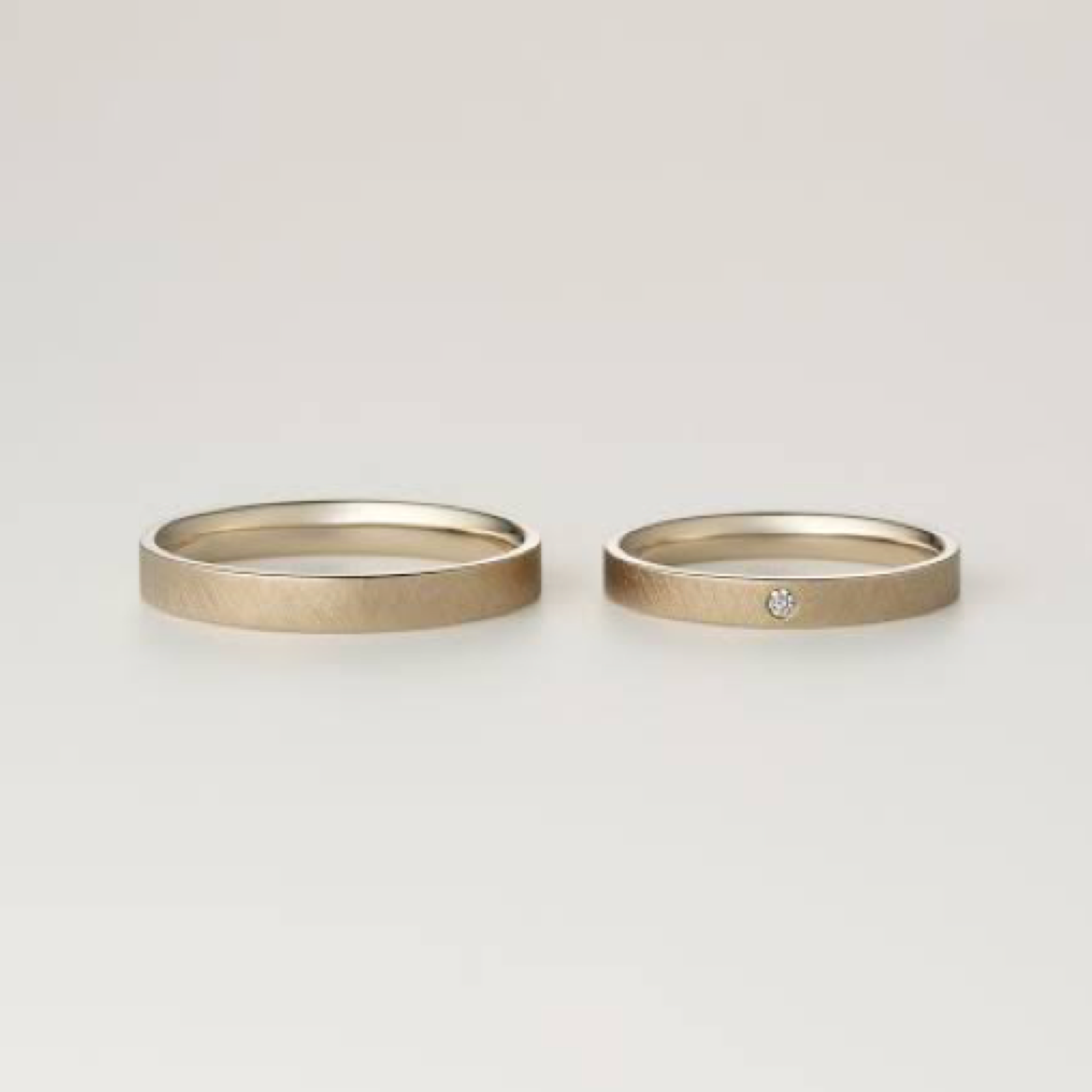 ゴールドの結婚(婚約)指輪にした人