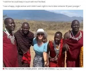 恋に落ちた彼は30歳年下のマサイ族 結婚してタンザニアで暮らす60歳の米国人女性