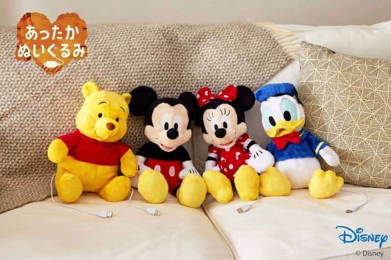 「あったかぬいぐるみ ディズニーキャラクターズ」　　USBケーブル繋ぐとポカポカ | TRILL【トリル】