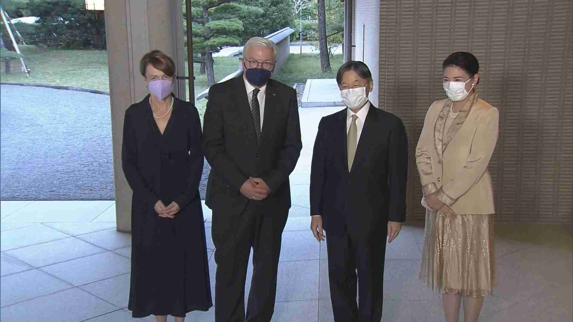 天皇皇后両陛下　ドイツ大統領夫妻と会見 　皇后さまはドイツ語を交えて会話も（TBS NEWS DIG Powered by JNN） - Yahoo!ニュース