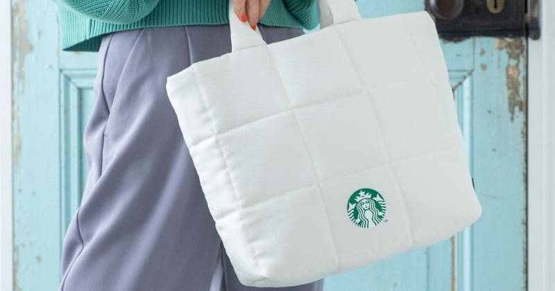 【2023福袋】スタバは人気のキルティングバッグ　11.7よりオンラインストアで抽選スタート