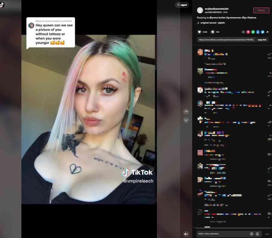 【閲覧注意】過激な身体改造を続ける女性、美しいビフォーの写真に衝撃（米）