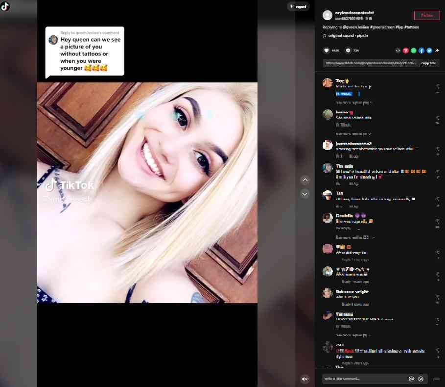 【閲覧注意】過激な身体改造を続ける女性、美しいビフォーの写真に衝撃（米）