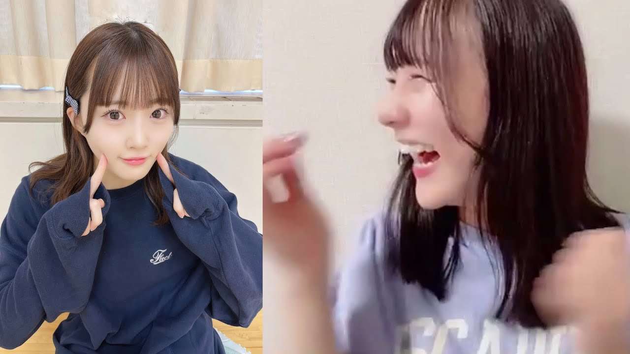 齊藤なぎさとそのファンに得意なモノマネを披露して大爆笑をかっさらうAKB48 山根涼羽 - YouTube
