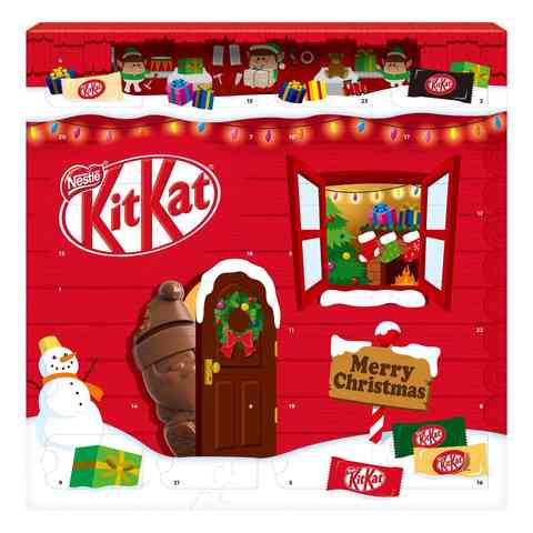 クリスマスにぴったり！ “サンタ型キットカット”「キットカット ホリデイサンタ」発売