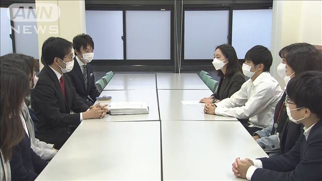 HPVワクチン男性も無料接種を　学生ら署名提出（テレビ朝日系（ANN）） - Yahoo!ニュース