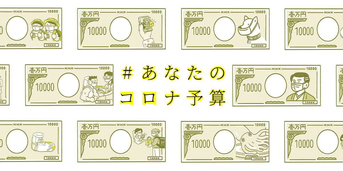 あなたの「コロナ予算」かかった費用77兆円の使い道をデータで検証 - NHK