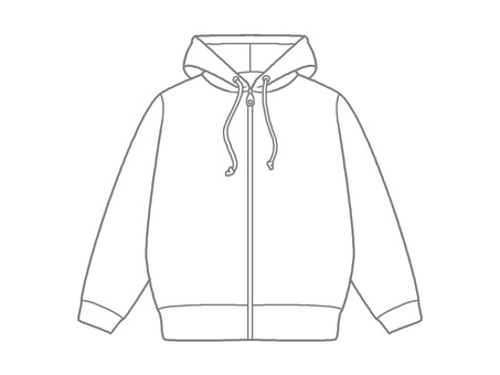 ジップアップパーカーをお洒落に着こなしたい