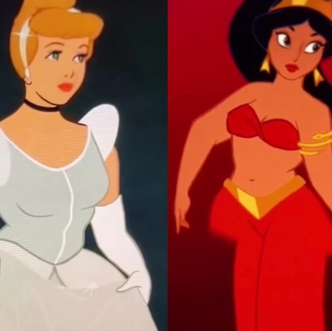 ディズニープリンセスは細すぎ？プリンセスの「体型」を変える動画がSNSで話題に（ウィメンズヘルス） - Yahoo!ニュース