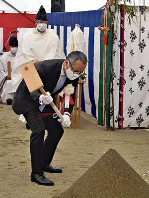  「ワクチン工場」地鎮祭　南相馬の工業団地、ｍＲＮＡ医薬品製造：震災・原発ニュース：福島民友新聞社 みんゆうNet