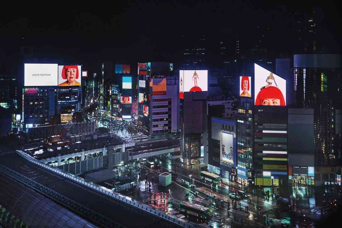 東京の街が水玉でジャック！「ルイ・ヴィトン×草間彌生」スペシャルインスタレーション