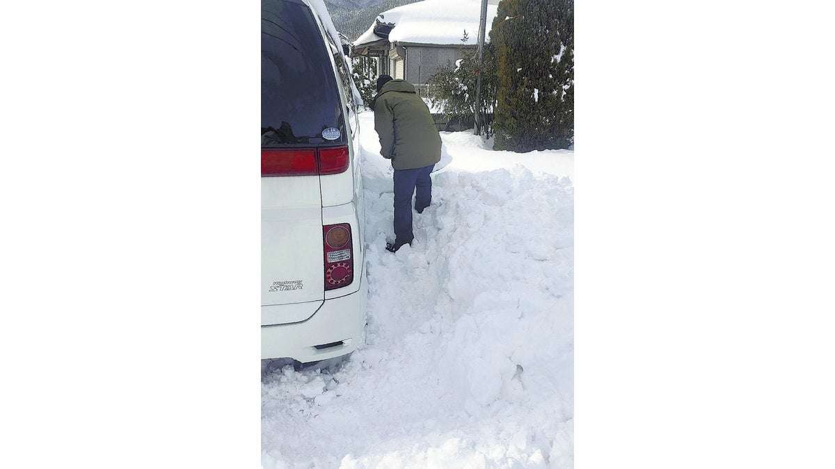 南国愛媛で積雪７６センチ、２人死亡…「腰まで雪は記憶にない」 : 読売新聞オンライン