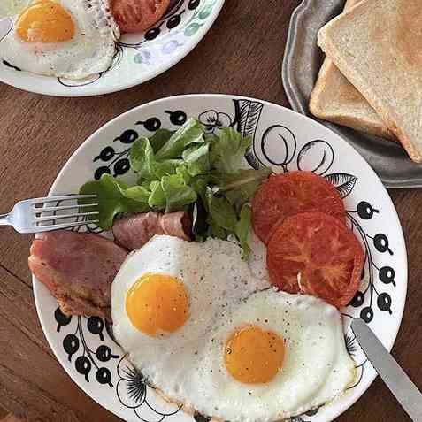 素敵な朝食の画像を載せるトピ