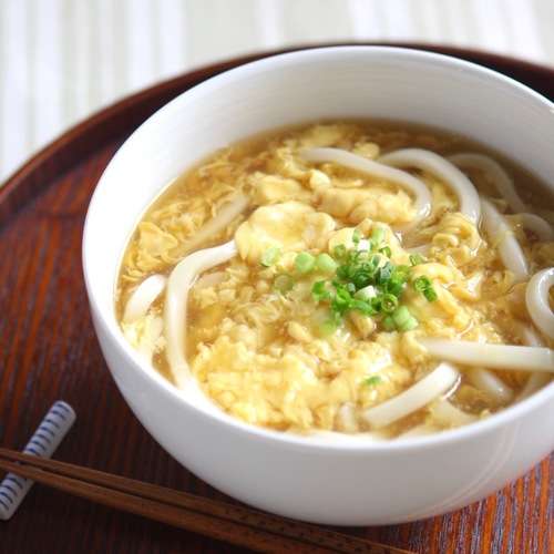 かきたまうどん by おいしい健康 - 管理栄養士監修のレシピ検索・献立作成：おいしい健康 - シニア