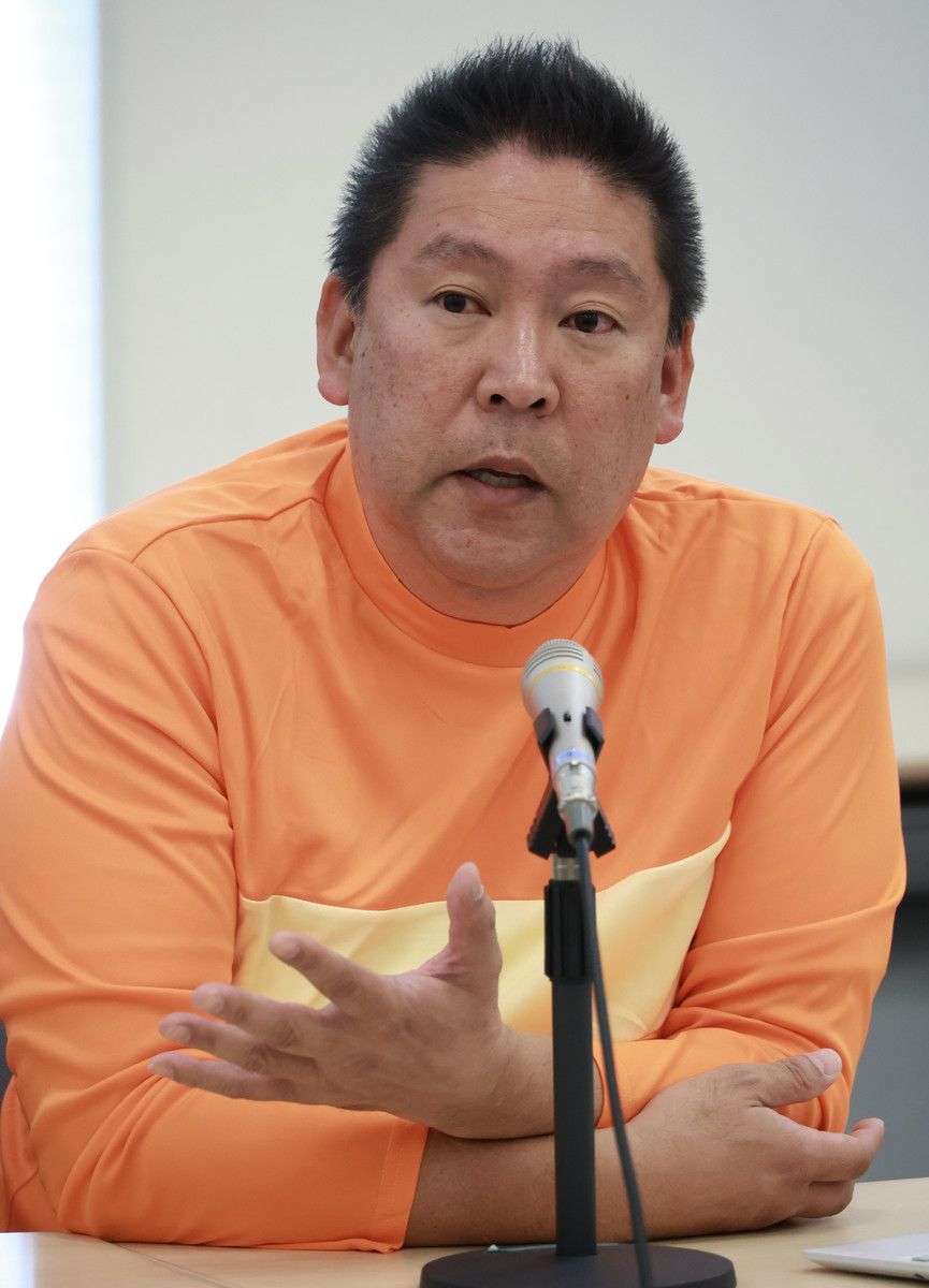 ガーシー氏は「日本に戻らない」　立花Ｎ党党首：時事ドットコム