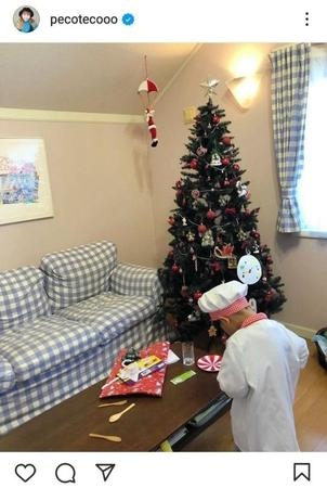 peco　ryuchell不在のXマス　4歳息子と愛犬と過ごす「残念やったけど」前向きに
