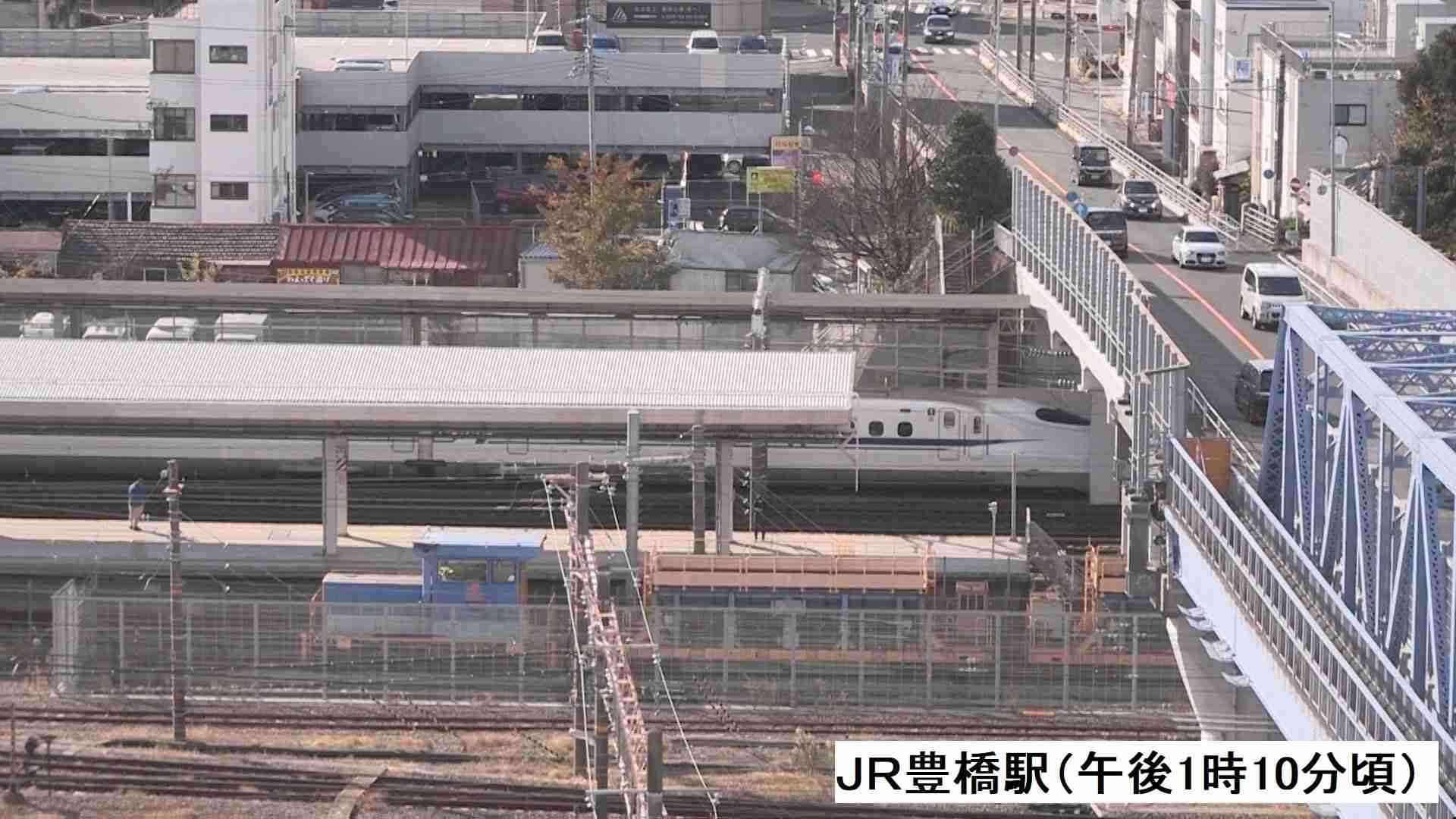 東海道新幹線 復旧作業に相当の時間必要 上り新大阪～静岡 下り全線 停電の影響で運転見合わせ