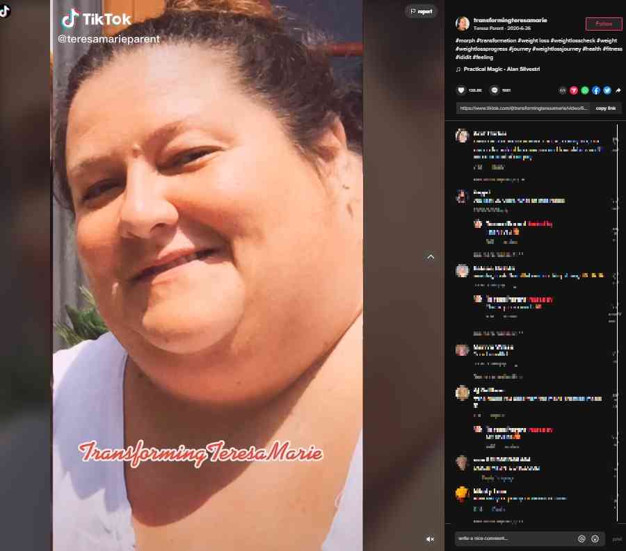4年半で167キロ減量の女性、お腹の皮膚が膝まで垂れるも“前向き”に（米）