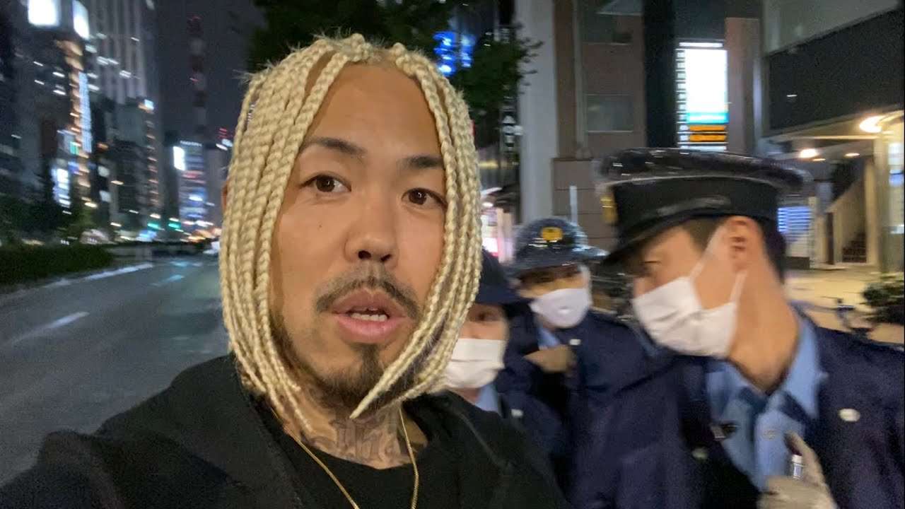 【職務質問】金髪ブレイズでSHOと気付かれず職質顔パスならず...ヤクブーツはやめろ - YouTube