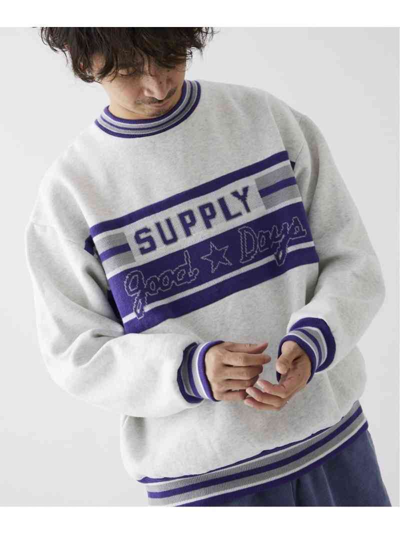 【楽天市場】【GOOD DAYS SUPPLY / グッドデイズサプライ】ジャガード スウェット JOURNAL STANDARD relume ジャーナル スタンダード レリューム トップス カットソー・Tシャツ グレー ネイビー レッド【送料無料】[Rakuten Fashion]：JOURNAL STANDARD