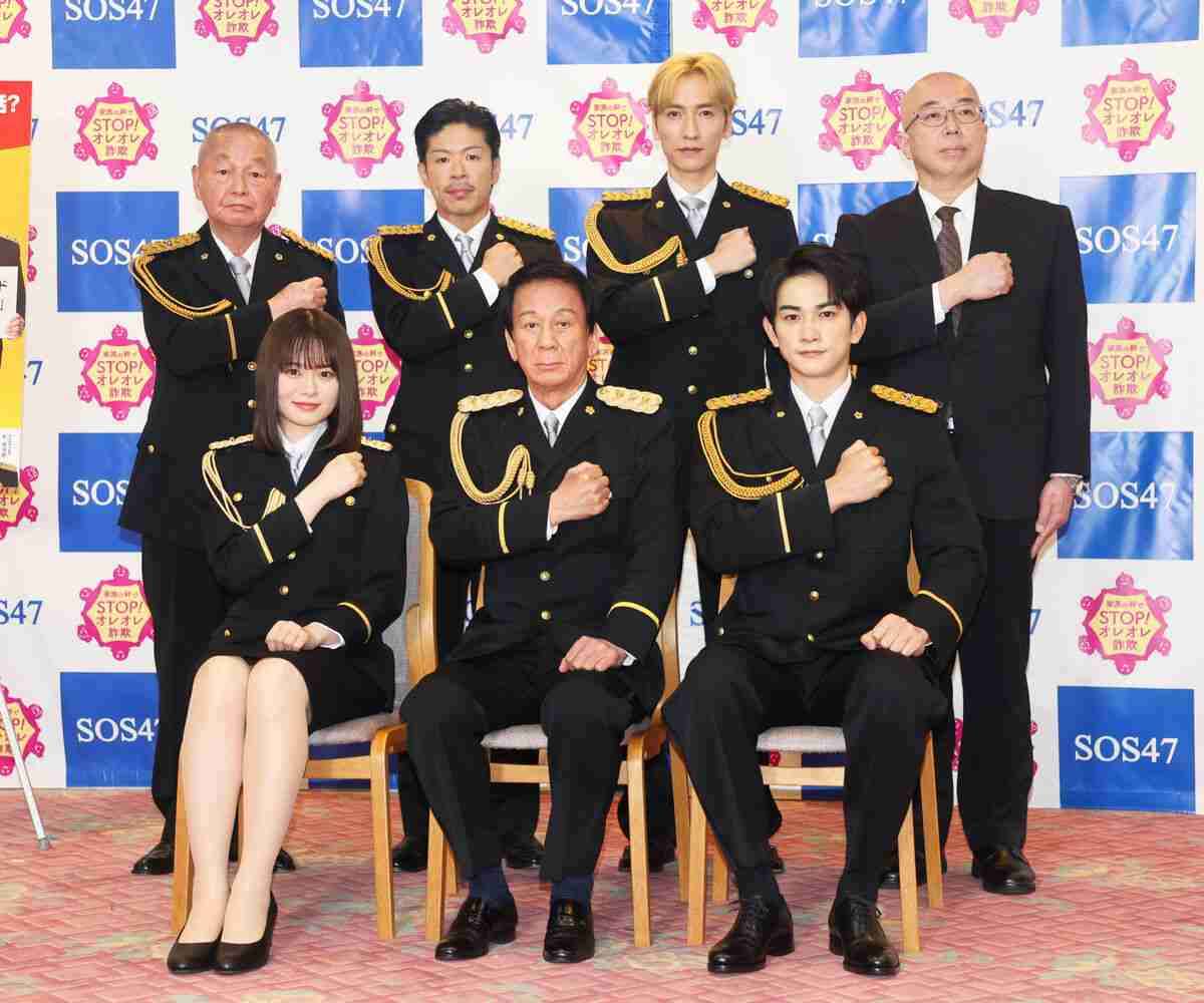 杉良太郎、特殊詐欺根絶へ「また戦力アップ」山崎怜奈と町田啓太に支援官を委嘱