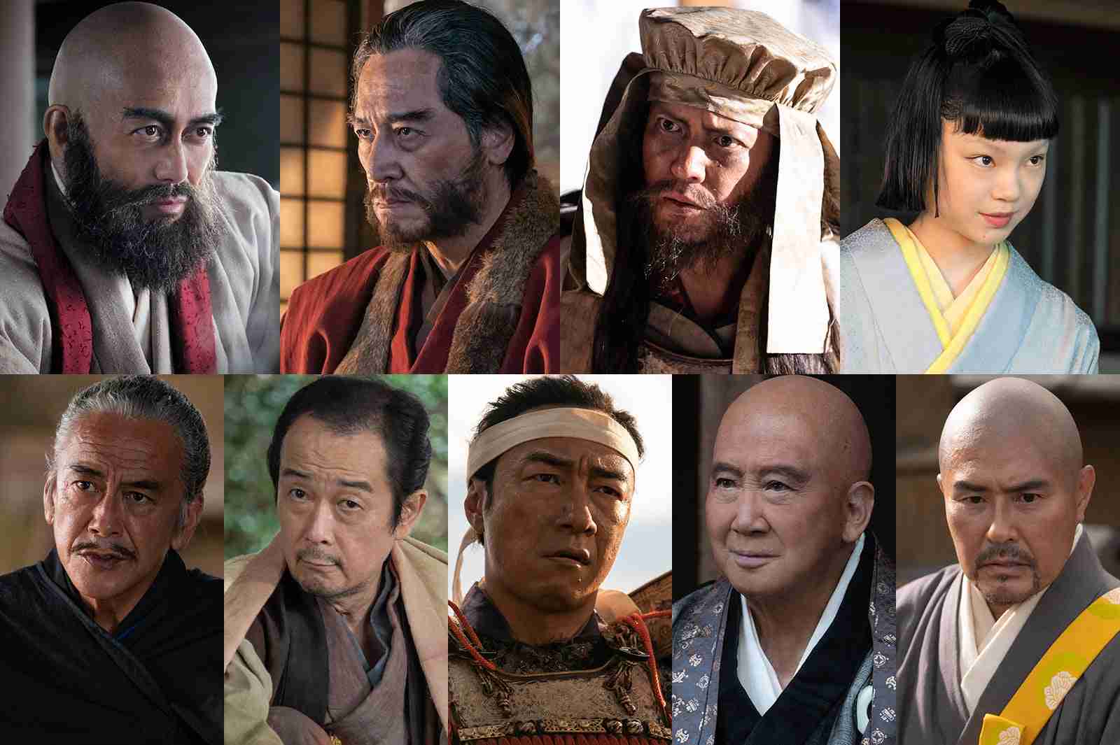 阿部寛&古川琴音ら「どうする家康」9人の扮装写真公開