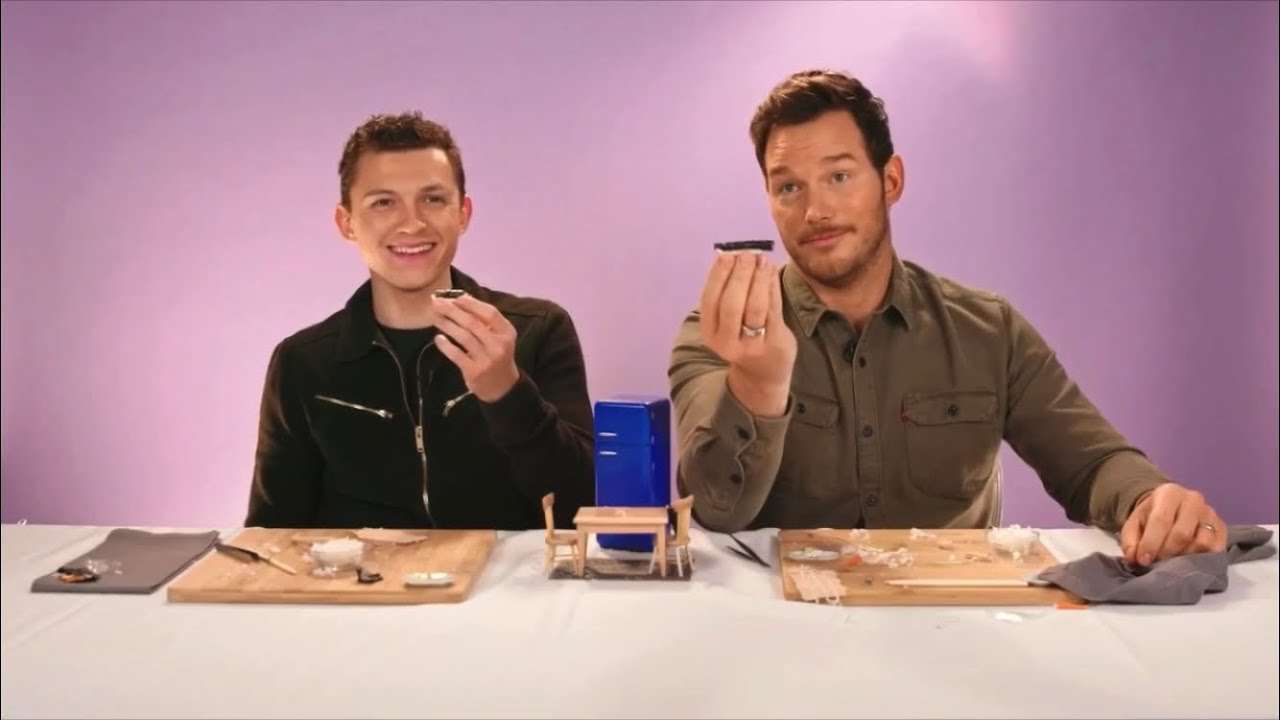 トムホとクリプラが”ミニ寿司”作りに挑戦！—『２分の１の魔法』 - YouTube