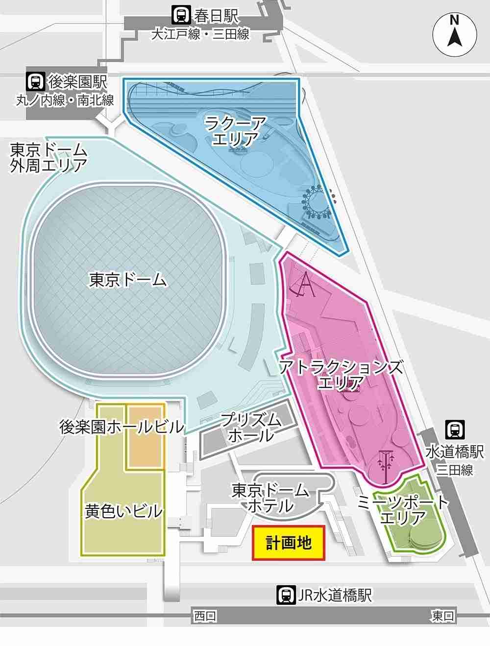 東京ドームと吉本興業がタッグ　ドームシティ内に新劇場建設　来年12月開業予定