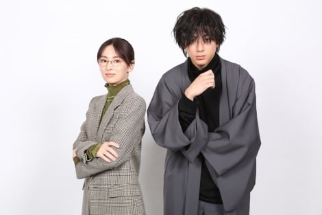 北川景子&山田裕貴、和装姿の大河ドラマオフショを披露!「藍井先生と柊木先生の先祖?」月9でも共演中