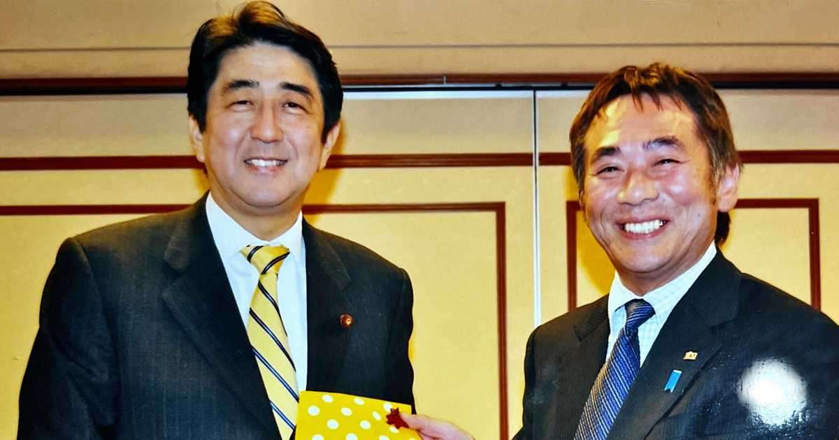 泣いて笑って親交４０年、素顔の「晋三さん」胸に　地元ラジオ局会長の冨永洋一さん - 産経ニュース