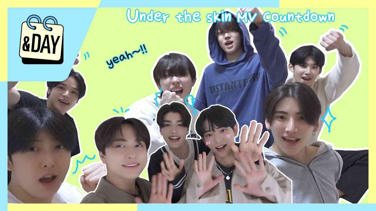 [&DAY] 'Under the skin' MV release Countdown - &TEAM - YouTube