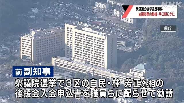 衆院選の選挙違反事件 前副知事の動機や手口明らかに｜NHK 山口県のニュース