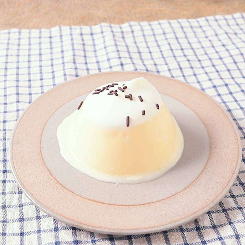 レンジで作るカスタードプリン 作り方・レシピ | クラシル