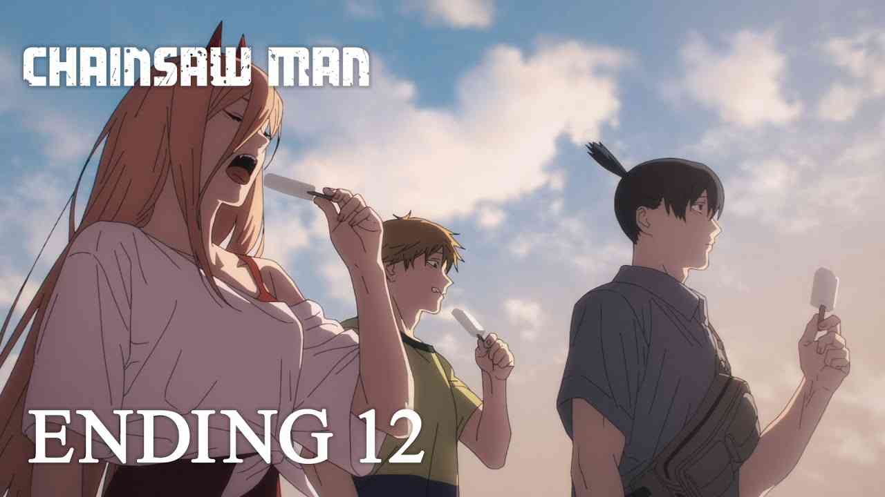 『チェンソーマン』第１２話ノンクレジットエンディング / CHAINSAW MAN #12  Ending│Eve「ファイトソング」 - YouTube