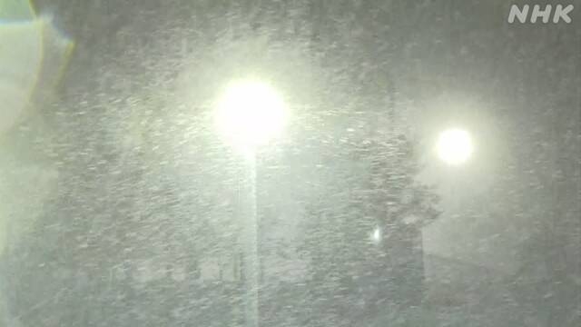 【随時更新】最強寒波 各地の影響 倒木で死亡 配送にも | NHK | 気象