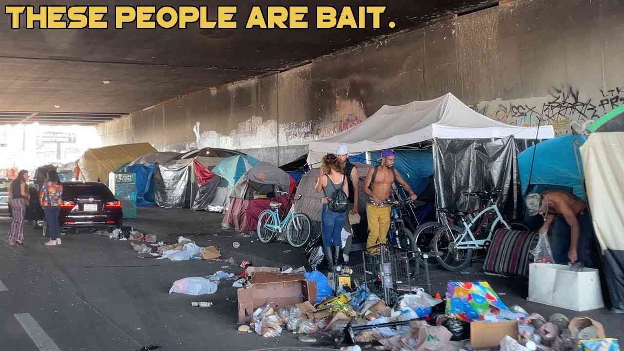 I Went To Every Single Homeless Camp In Los Angeles - YouTube