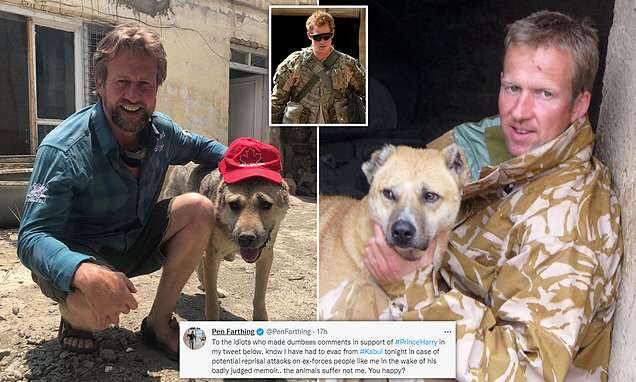 Pen Farthing flees Kabul saying Prince Harry