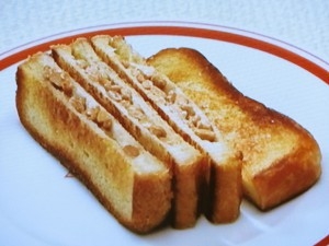 【おかずのクッキング】なっとうトーストの料理レシピ｜おさらいキッチン～テレビ番組レシピと作り方