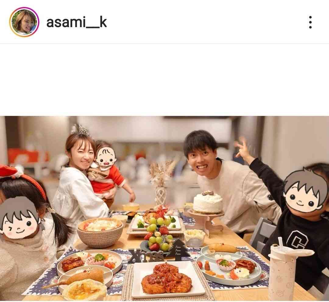 元モー娘。紺野あさ美さん、イケメン夫を顔出し！幸せ家族ショット「幼かったこんちゃんが立派なお母さん」 : スポーツ報知