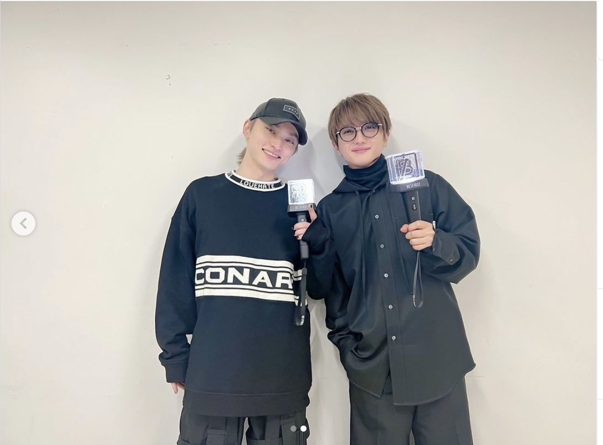 SKY-HI&Nissy、BE:FIRST公演舞台裏で記念写真 “AAAの絆”にファン感激「にしひだ沸いた」「胸熱」「泣ける」