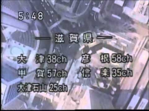 ABC 朝日放送 オープニング 1990
