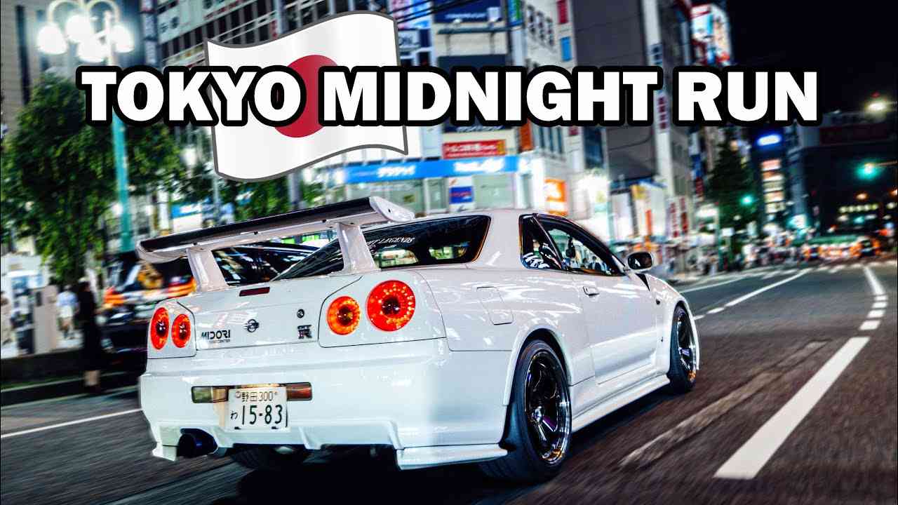 Midnight Tokyo Run in my R34 GTR! | Viewing One of Japan's Rarest OG JDM Tuning Shops - YouTube