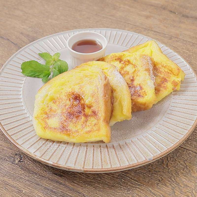 電子レンジで時短 とろとろフレンチトースト 作り方・レシピ | クラシル