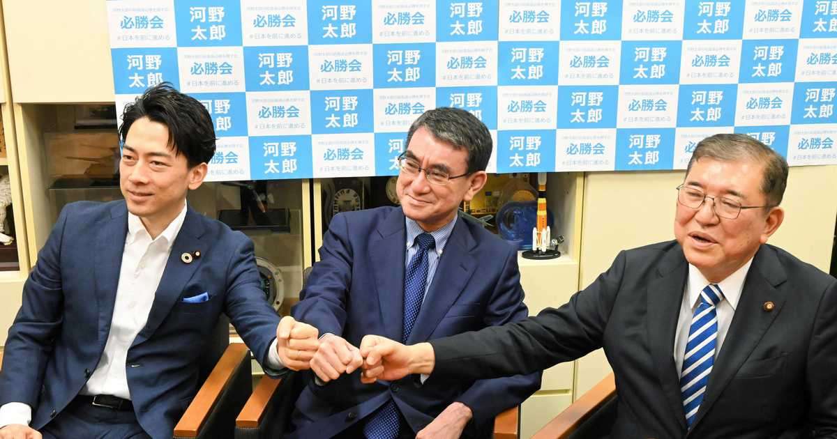 【産経・ＦＮＮ合同世論調査】ポスト岸田は「小石河」が上位　林、茂木氏は低迷 - イザ！