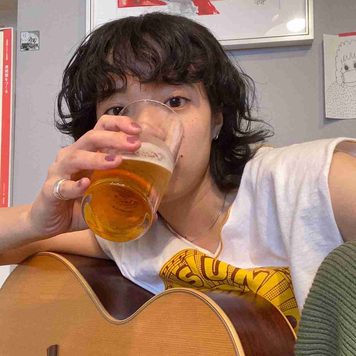 ビール大好きあいみょん「毎日、酒飲んでるみたいな生活」