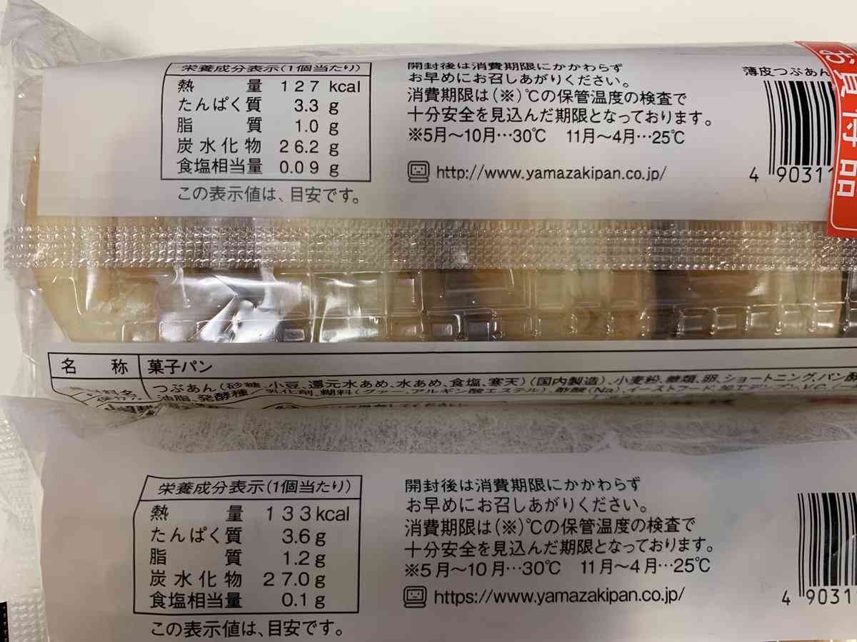 5個→4個に減った薄皮あんぱん、「数は減ってるけど重さはほぼ同じ」ことが判明…検証ツイートが話題
