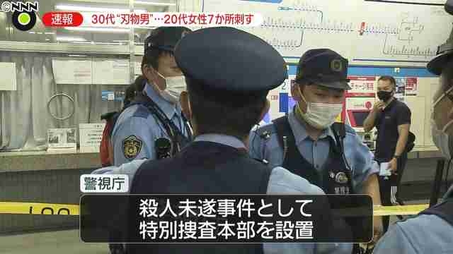 小田急線の車内で切りつけ 確保された男、20代女性の胸など7カ所を刺す