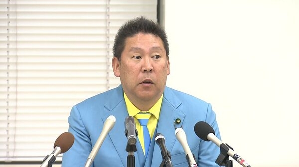 Ｎ党・立花党首　懲罰賛成なら暴露ネタ「全部言う」　ガーシー議員欠席めぐり維新けん制｜FNNプライムオンライン