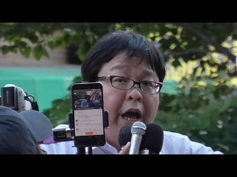 九段下8.15【桜井誠代表の演説】 2018/08/15 - YouTube